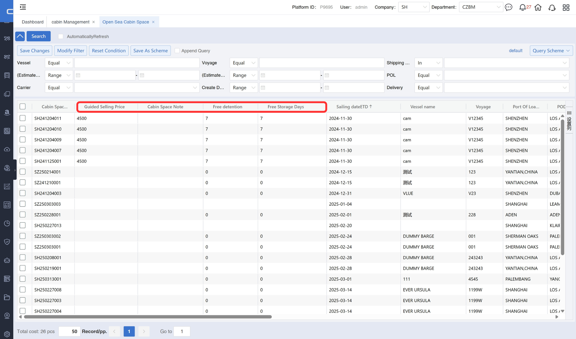 Sales teams can easily update space details